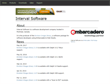 Tablet Screenshot of intervalsoftware.com